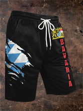 Herren Bavaria Print Shorts